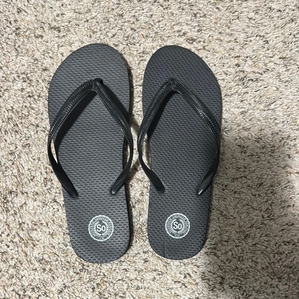 Authentic American Heritage Black Sandals